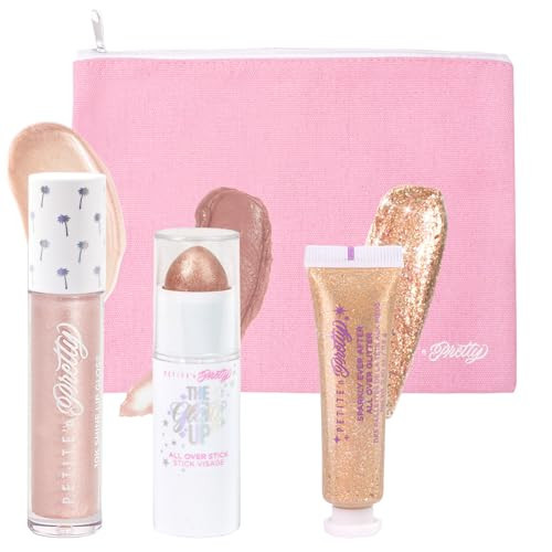 Petite 'n Pretty Shine & Glow Makeup Set for Kids Tweens Teens | Amazon (US)