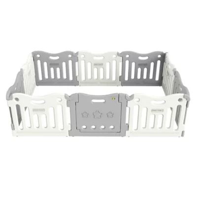 BABY CARE™ Funzone Baby Playpen in Grey | buybuy BABY | buybuy BABY