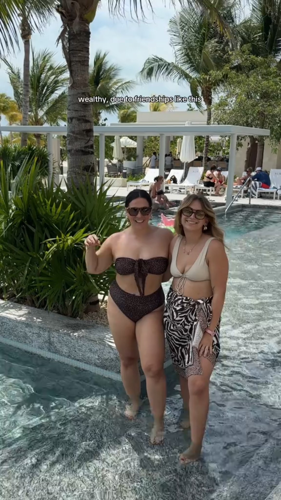 Midsize girlies in swimmie! Both size M. 

#LTKMidsize #LTKWatchNow #LTKSwim