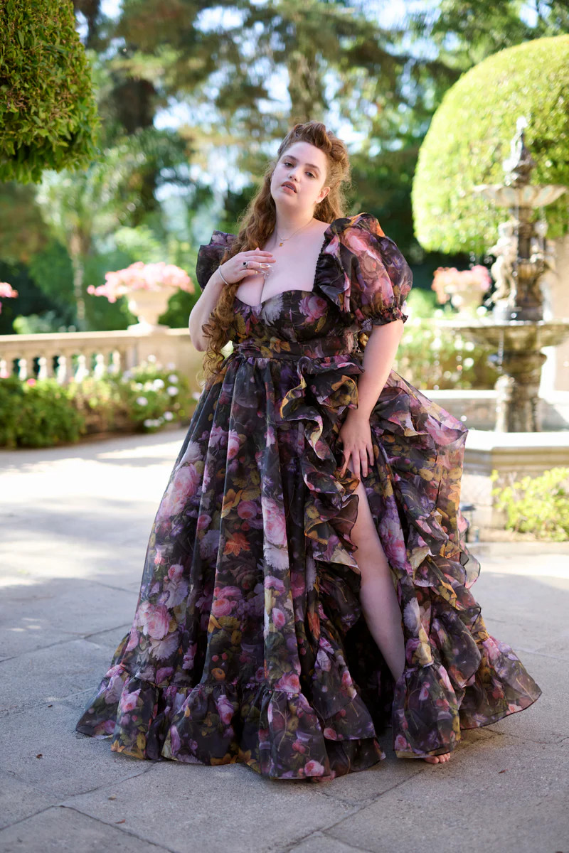 The Fête Des Fleurs In Bloom Gown | Selkie Collection