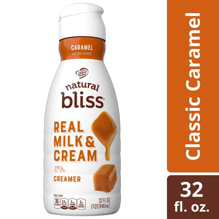 Coffee mate Natural Bliss Caramel Creamer - 1qt | Target