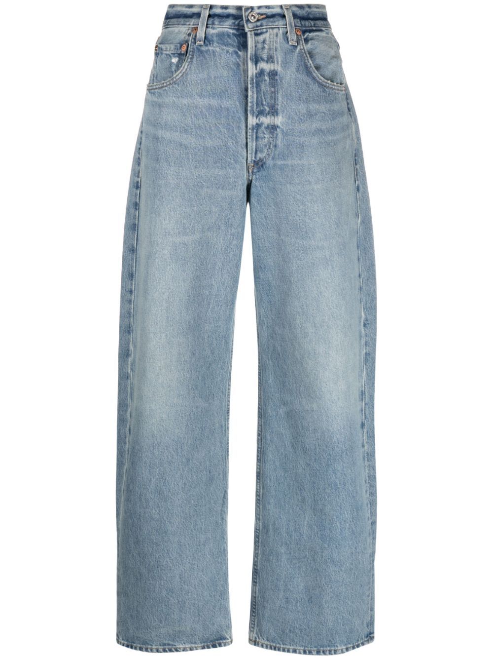 Citizens Of Humanity Ayla Baggy Cropped Jeans - Farfetch | Farfetch Global