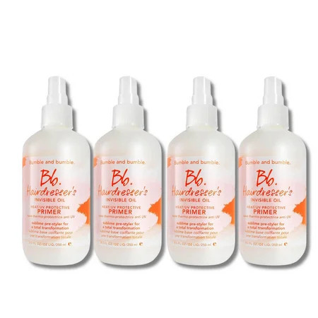 Bumble and Bumble Hairdresser s Invisible Oil Primer Pack of 4 8.5 oz Each | Walmart (US)