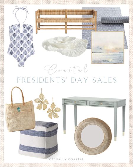 A round-up of my favorite pieces that are on sale this holiday weekend! The desk and the performance pouf are not only on major sale, but also ship free this weekend!
-

Home decor, coastal decor, beach house decor, beach decor, blue & white decor, beach style, coastal home, coastal home decor, coastal decorating, coastal interiors, coastal house decor, blue and white home, blue and white decor, beach style, coastal rugs, blue and white rugs, performance rugs, ballard designs rugs, living room rugs, bedroom rugs, hallway runners, entryway rugs, woven bench, bedroom bench, entryway bench, coastal pouf, blue pouf, white pouf, blue and white pouf, woven mirror, round mirror, 30” mirror, entryway mirror, bathroom mirror, bedroom mirror, coastal desk, blue desk, desk under $500, coastal home office, office furniture, straw bag, woven tote, beach bag, statement earrings, gold earrings, one piece swimsuit, block print swimsuit, coral decor, console table decor, coastal artwork, abstract artwork, ocean artwork 

#LTKhome #LTKstyletip #LTKsalealert