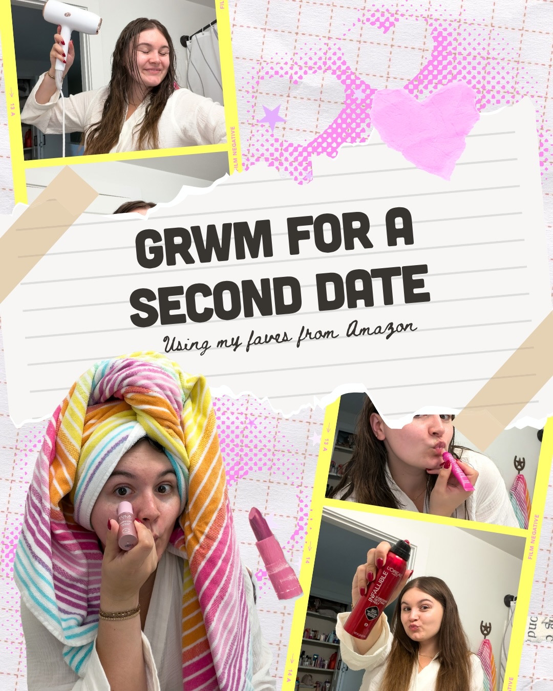 Guess who’s going on a second date tonight!!

I wanted to take you bts of getting ready 🙂‍↔️ It was hair wash day which is perfect because I’m looking and feeling myself being clean as can be. I also went with more skincare makeup because we’re rock climbing!

When getting ready for a date, I make sure to spend a little extra time on myself. That looks like flossing, extra skincare and really spending time preparing to open up. Dating after heartbreak is hard and pouring into myself before seeing marketing man is just what I need!

Oh, and everything I shared is on sale today and tomorrow. Just comment READY to get a link!!

#grwm #seconddate #grwmforadate #morningroutine #beautyfaves