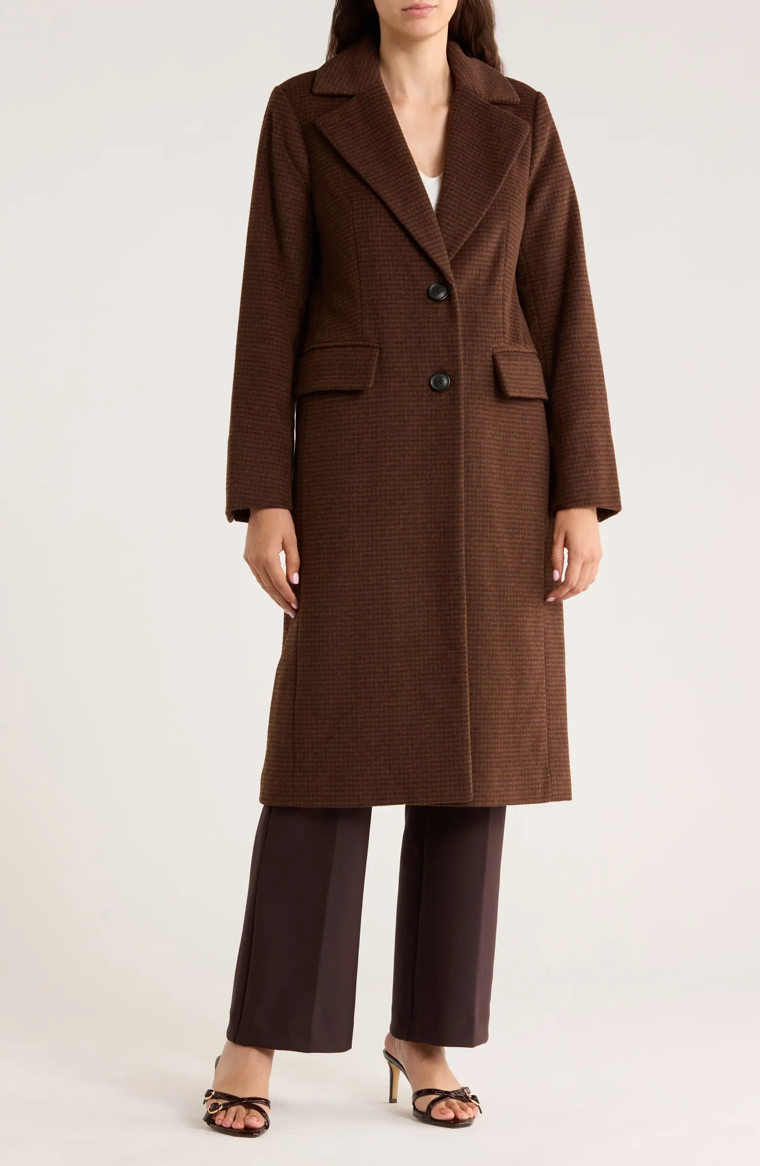 Wool Blend Coat | Nordstrom Rack