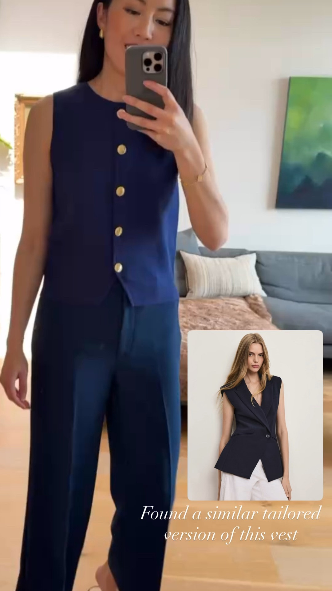 Vest in stock now - get it before it’s gone. 


#VeronicaBeard
#classicstyle
#springoutfit
#summeroutfit
#summerworkwear

#LTKSeasonal #LTKgrwm #LTKootd