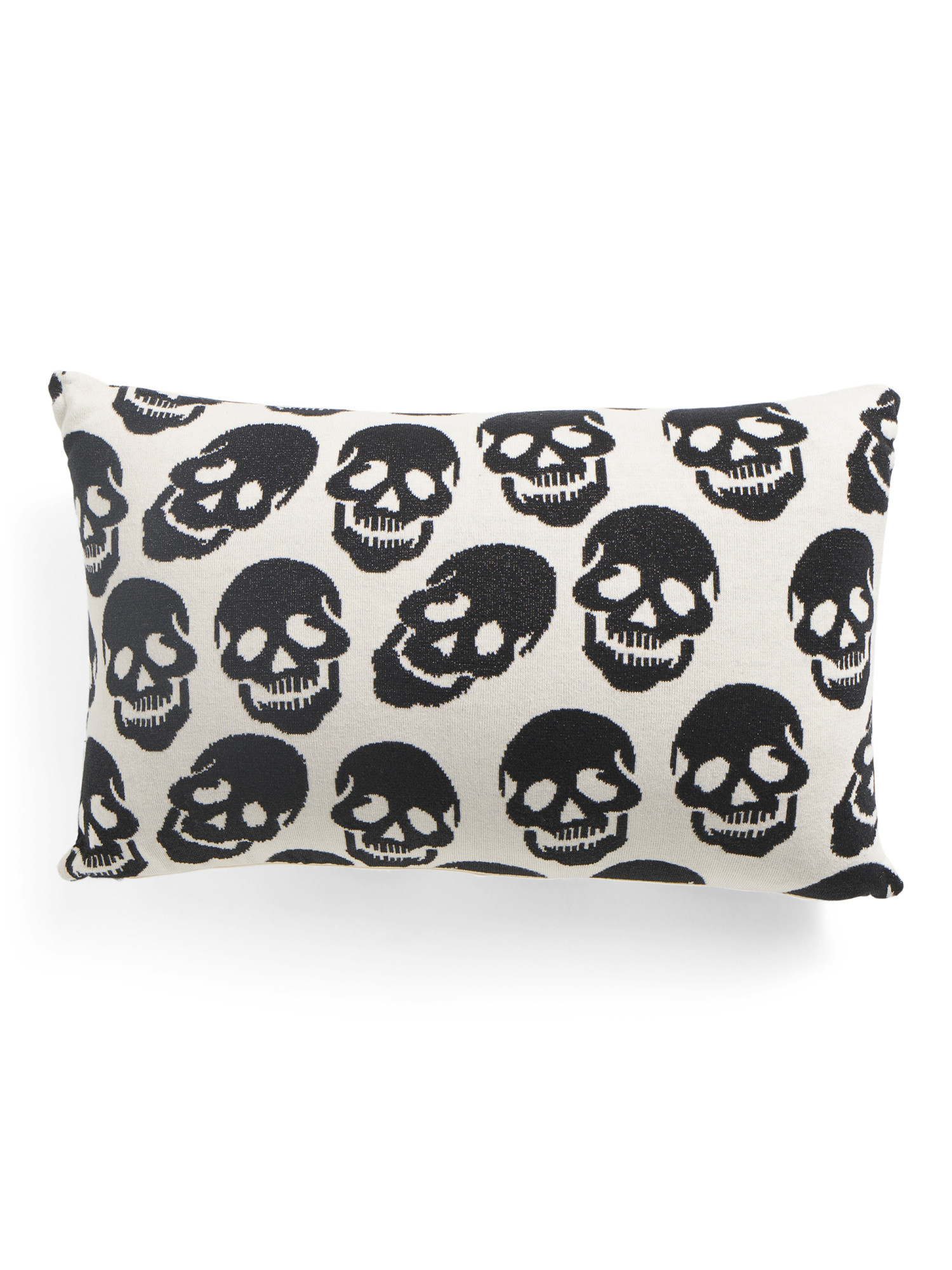 23x14 Knitted Skull Pillow | Halloween | Marshalls | Marshalls