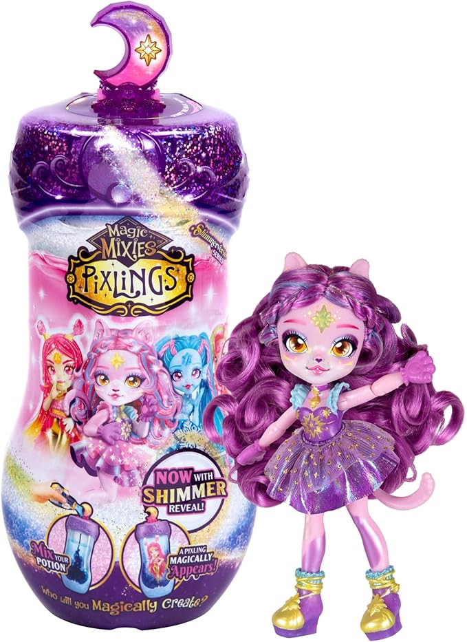 Magic Mixies Pixlings Shimmerverse Series, Create & Mix Magic Potion To Magically Reveal Catlyn t... | Amazon (US)