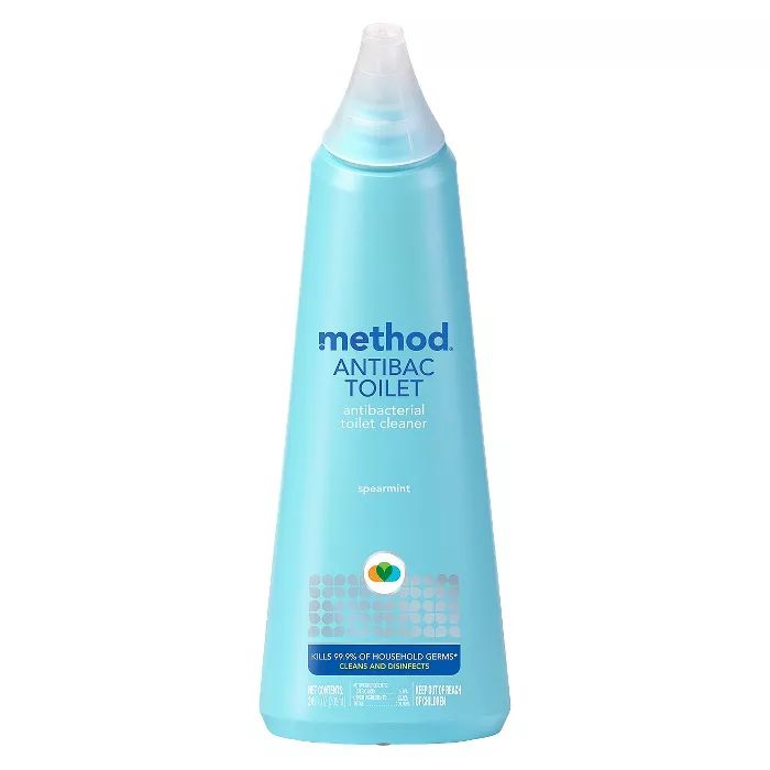 Method Cleaning Products Antibacterial Toilet Bowl Cleaner Spearmint 24 fl oz | Target