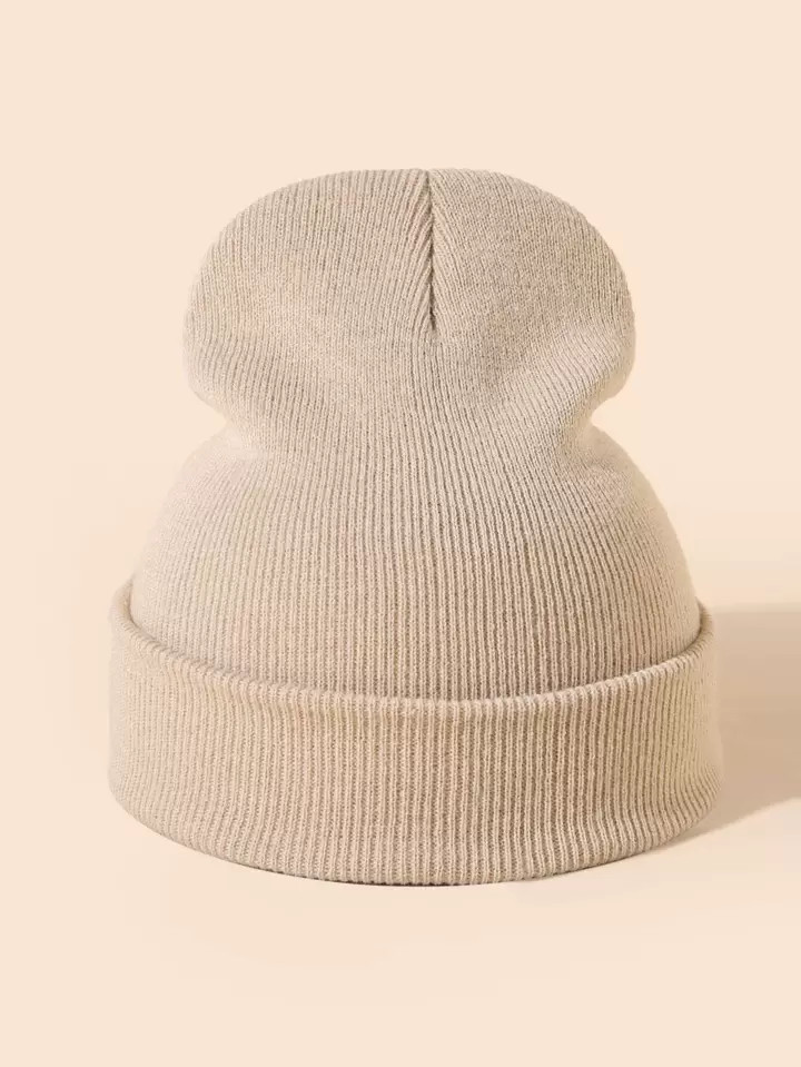 Solid Knitted Hat | SHEIN