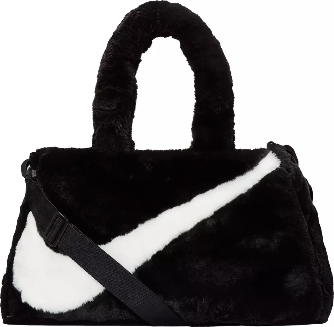 Nike Women's Sportswear Faux Fur Tote (10L) | Dick's Sporting Goods | Dick's Sporting Goods