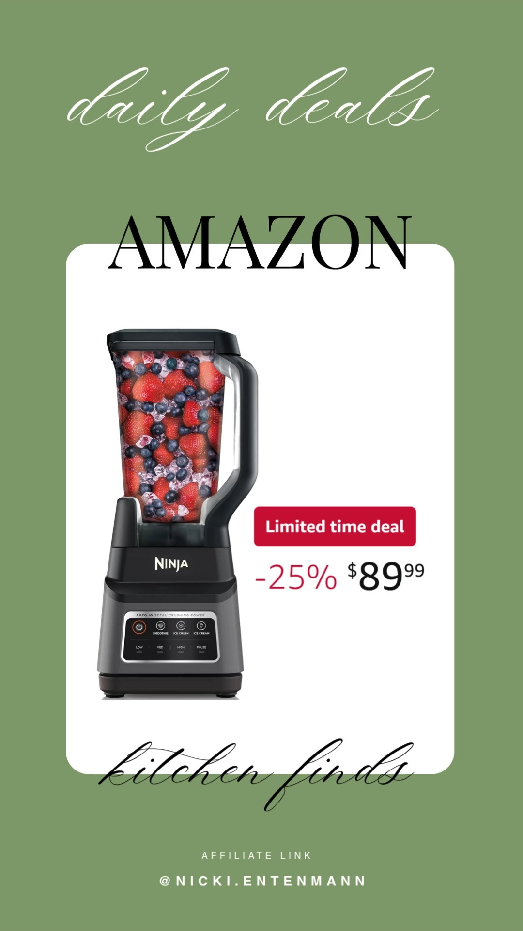 Blend smoothies, crush ice, and power through recipes with the Ninja Professional Plus Blender. Strong performance meets sleek design, making kitchen prep faster and more fun 🍹⚡️🥑

#NinjaBlender #kitchenappliances #blenderrecipes #smoothielover #homecooking #kitchengadgets #healthyrecipes #mealprep #appliancestyle #cookinginspo 

 #LTKfoodie #LTKHome #LTKSaleAlert