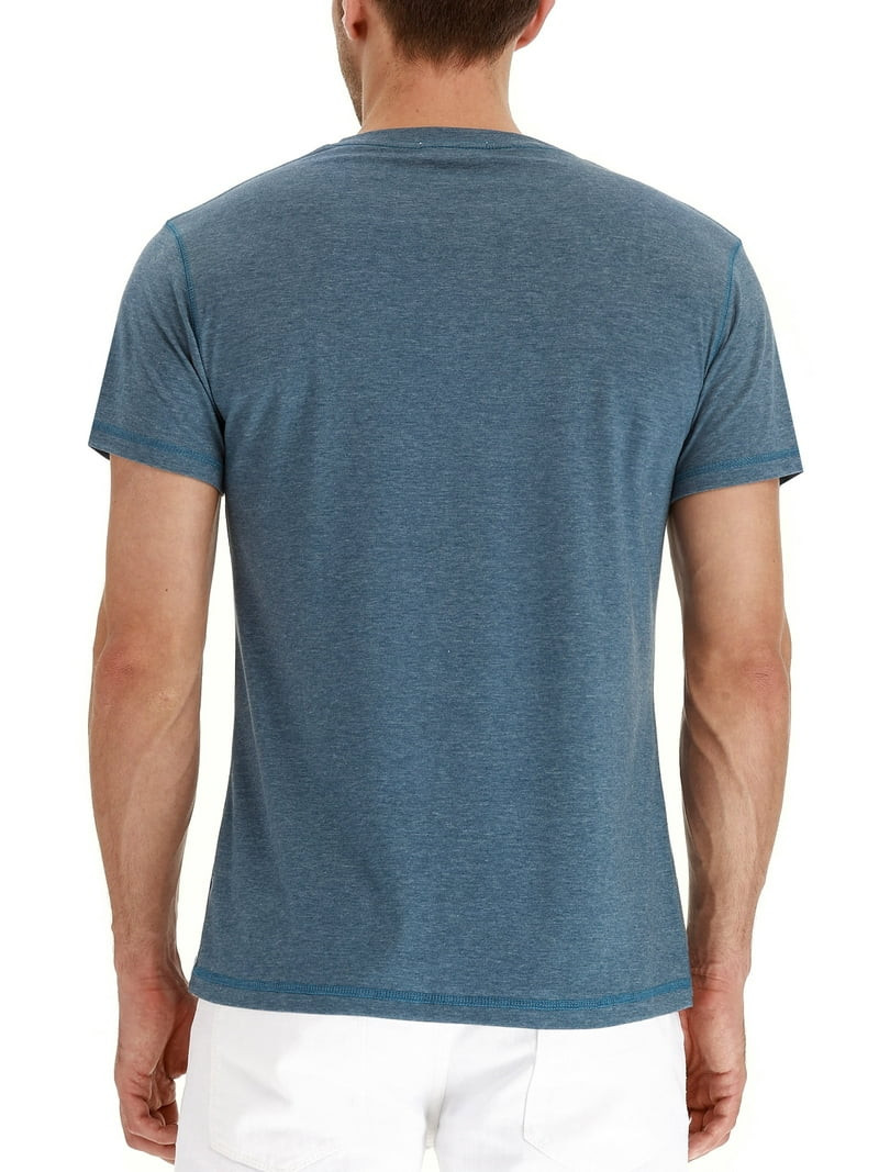 JWD Classic henley style Three button henley closure, Mens Henley Short Sleeve T-Shirt Cotton Cas... | Walmart (US)