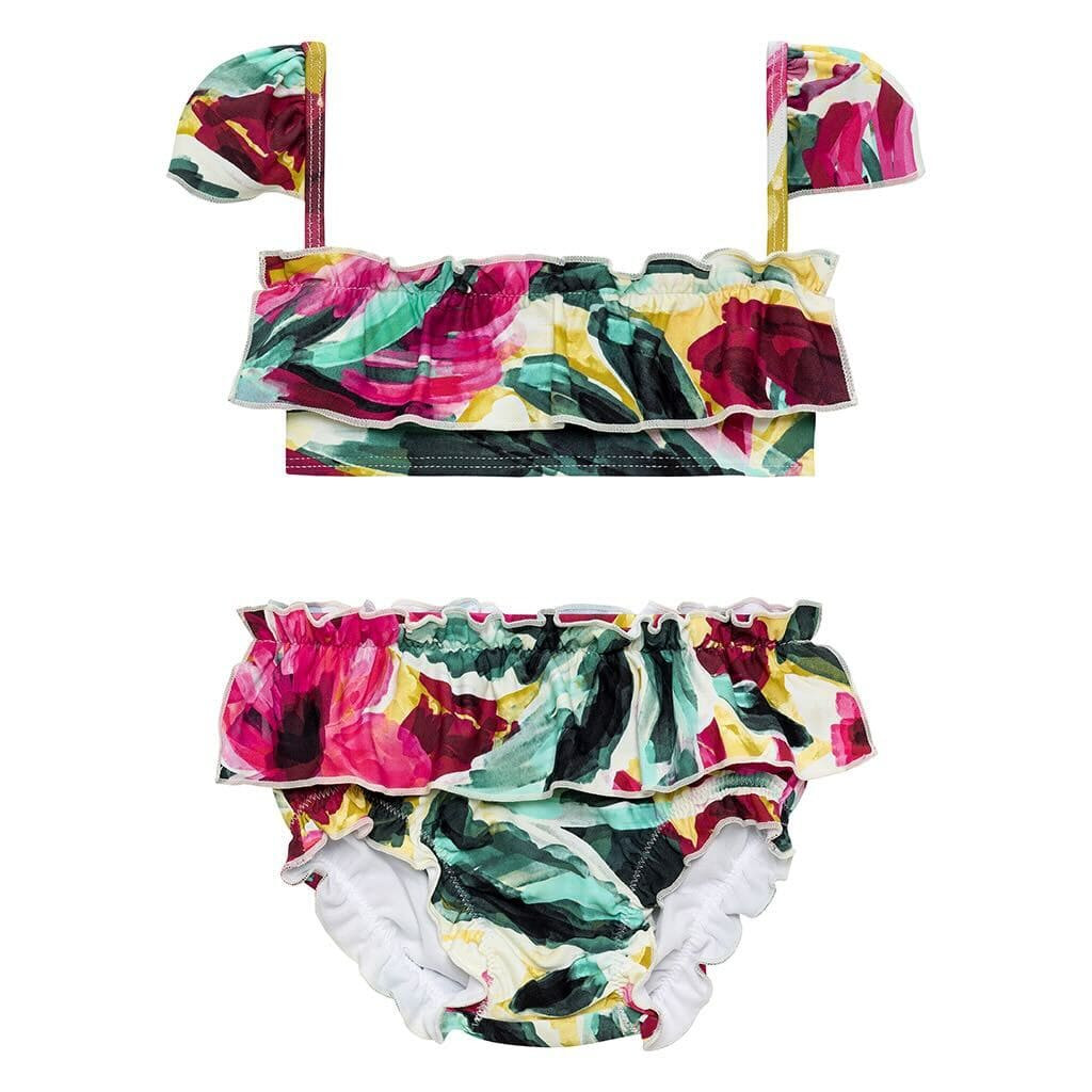 Isla Floral Mini Cabana Bikini Set | Montce