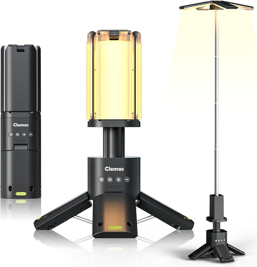 Telescopic Camping Lights Rechargeable 14000 mAh Led Multifunction Magnetic Lanterns Job Site Lig... | Amazon (US)