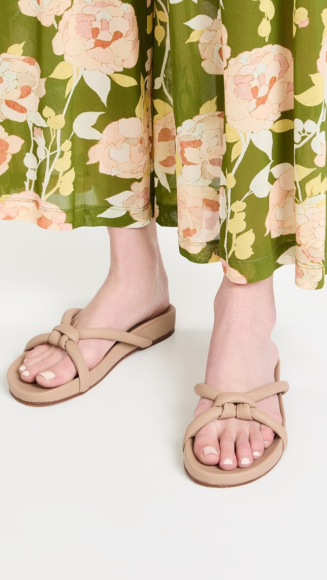 Kuantan Chunky Knot Pool Slides | Shopbop