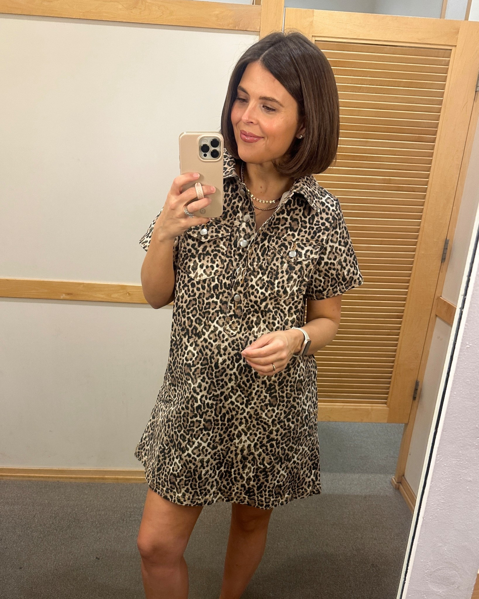 LOFT Leopard Print Mini Pocket Dress 

#LTKSeasonal #LTKFindsUnder100 #LTKSaleAlert