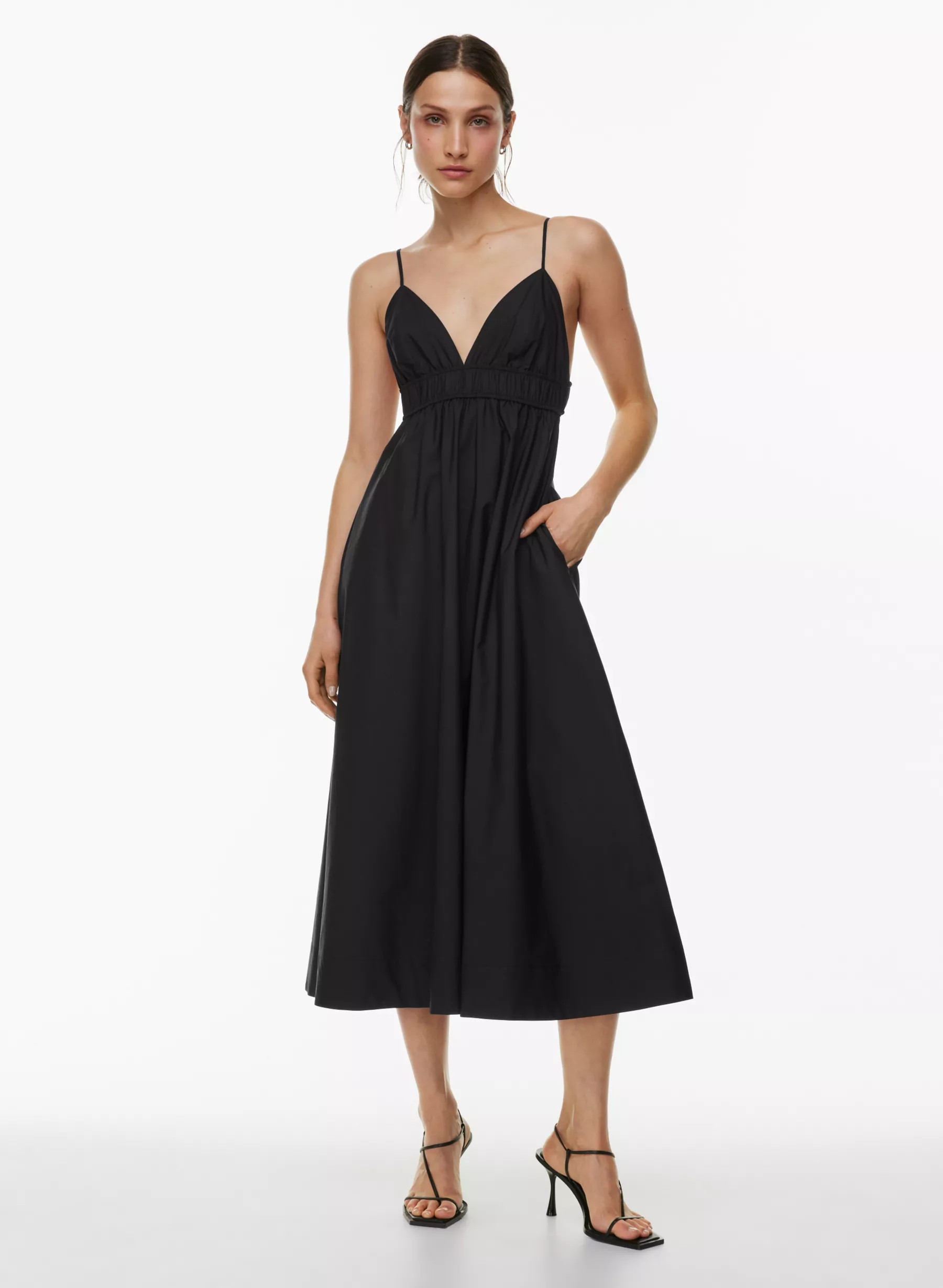 ENCOURAGE POPLIN DRESS | Aritzia