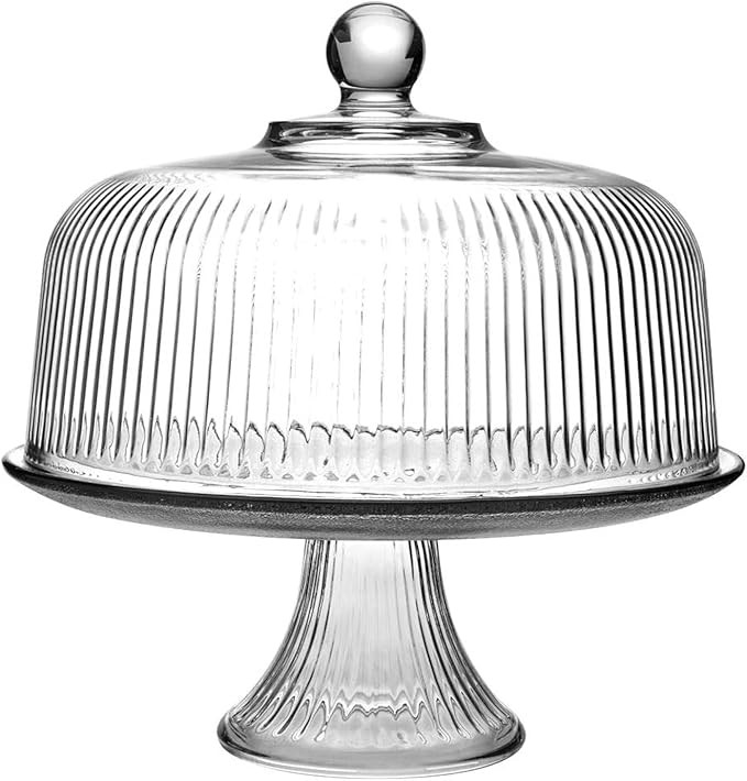 Anchor Hocking Monaco Cake Set, STD, Crystal | Amazon (US)