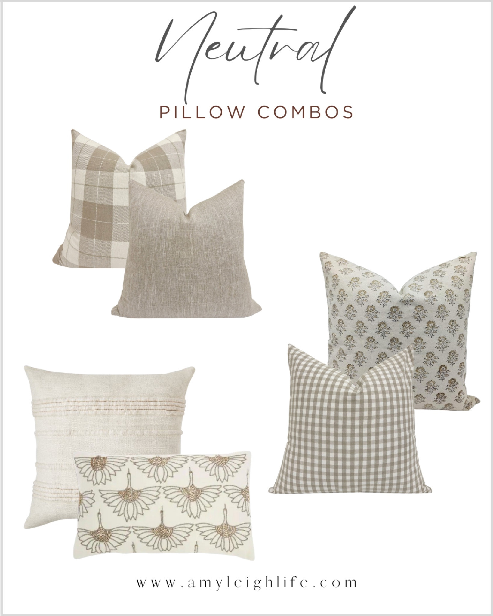 Neutral pillow combinations. 

Throw pillow combos, throw pillow combinations, pillow combo, pillow combos, pillows, neutral throw pillows, accent pillows, home decor, bed pillows, bedroom pillows, king bed pillows, bed throw pillows, bedroom throw pillows, pillow combinations, pillow combo, pillow combination, pillow covers, pillow cases, pillow cover, throw pillow covers, neutral pillow covers, throw pillow combo, decorative pillows, decor pillow, decor pillows, pillows for couch, pillows for sofa, pillows for gray couch, pillows for gray sofa, pillows for leather couch, pillows for leather sofa, couch pillows, couch throw pillows, king bed pillows, living room pillows, living room throw pillows, throw pillows living room, throw pillows bedroom, neutral pillows, neutral throw pillows, floral throw pillows, neutral throw pillow covers, throw pillows couch, bedroom decor, decor bedroom, living room decor, decor living room, budget friendly pillows, budget friendly home, budget home, budget decor, high end pillows, high end look, look for less, home decor living room, Amy leigh life, living room inspo, living room inspiration, living room couch, living room ideas, cozy home, cozy couch, neutral home, neutral home decor ideas, cozy farmhouse, farmhouse decor, modern farmhouse decor, organic modern decor, linen pillow cover, floral pillow, finds under 50, budget friendly home, home decor finds, pillows for reading nook, sitting room decor, coordinating pillows, block print pillow, lumbar pillow, pillow pillow, striped pillows, striped throw pillows, striped pillow cover, summer pillows, neutral home, neutral living room, vintage modern home, organic modern home, organic modern, organic modern home decor, modern organic, oversized throw pillow, cream pillow, cream throw pillow, square throw pillow, budget budget, budget bedroom, pillow cover couch, bedroom pillows, block print pillow, toss pillows      

#amyleighlife
#pillows

Prices can change  

#LTKfindsunder50 #LTKhome #LTKfindsunder100