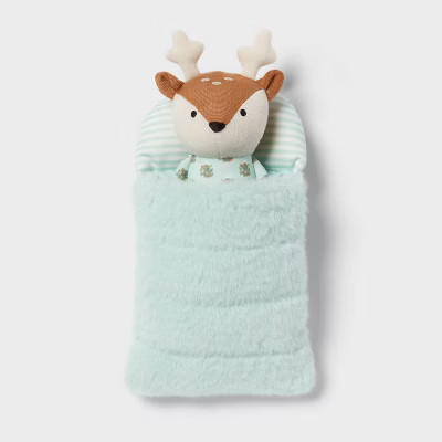 Deer Kids' Mini Plush with Sleeping Bag - Pillowfort™ | Target