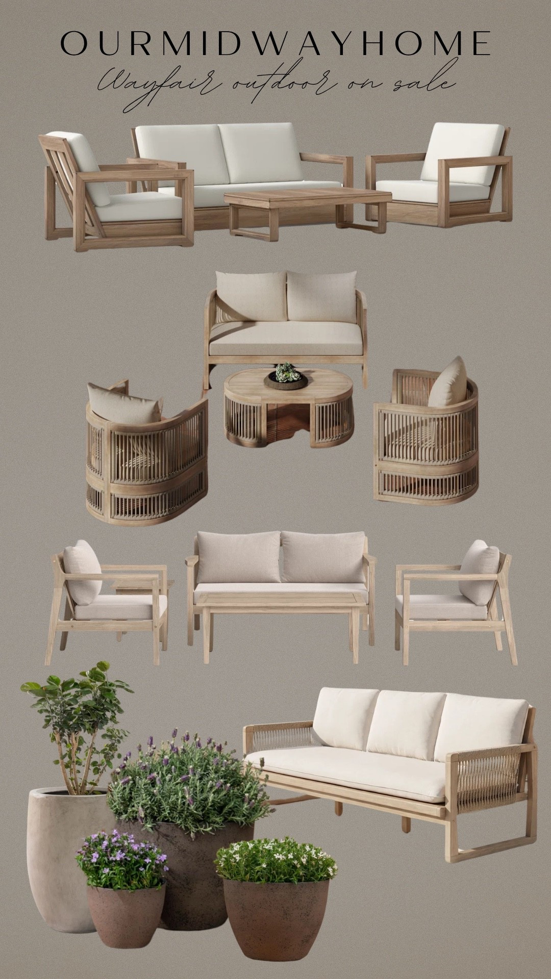 Looking for the perfect moment to elevate your outdoor space with some of the biggest savings of the year? Way Day is here! Sharing some of my favorite outdoor finds😍

Get up to 80% off + free shipping 4/25 - 4/27 when you shop Way Day deals! 

@Wayfair #Wayfair #WayDay #ad #WayfairPartner 