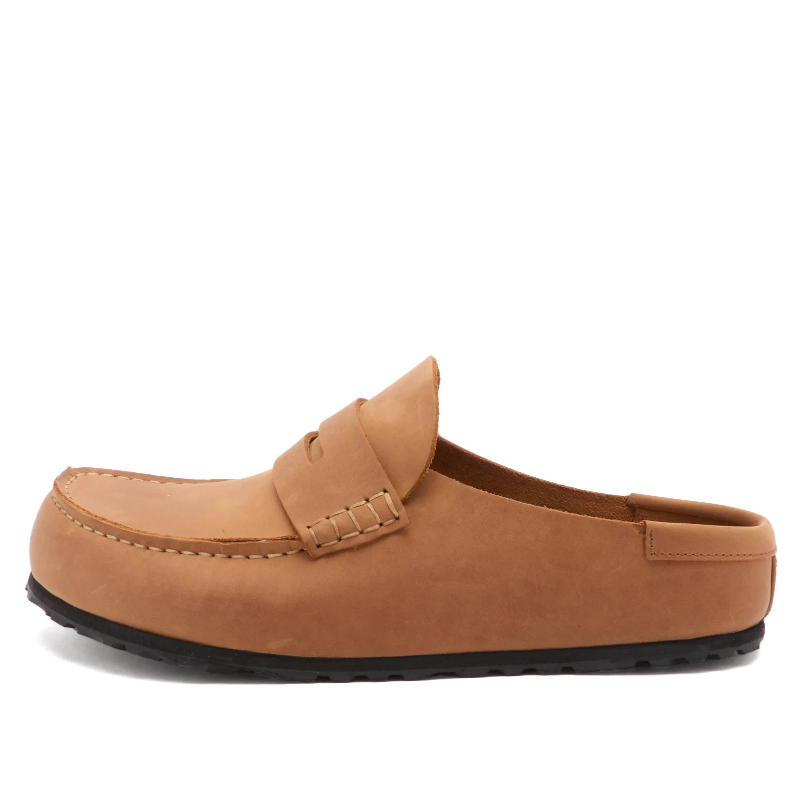 Birkenstock Women's Naples Wrapped Oiled Leather Cognac | END. Clothing