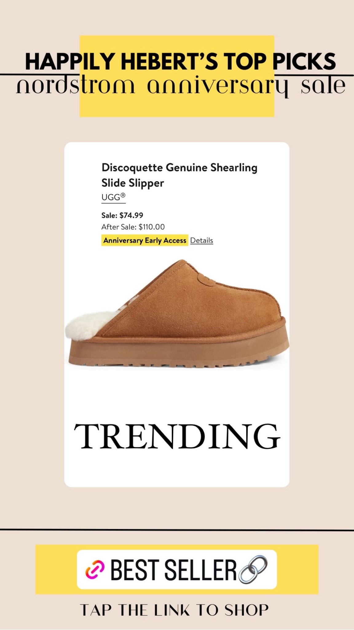 Nordstrom anniversary sale trending Ugg slippers 

#LTKxNSale #LTKShoeCrush #LTKSaleAlert