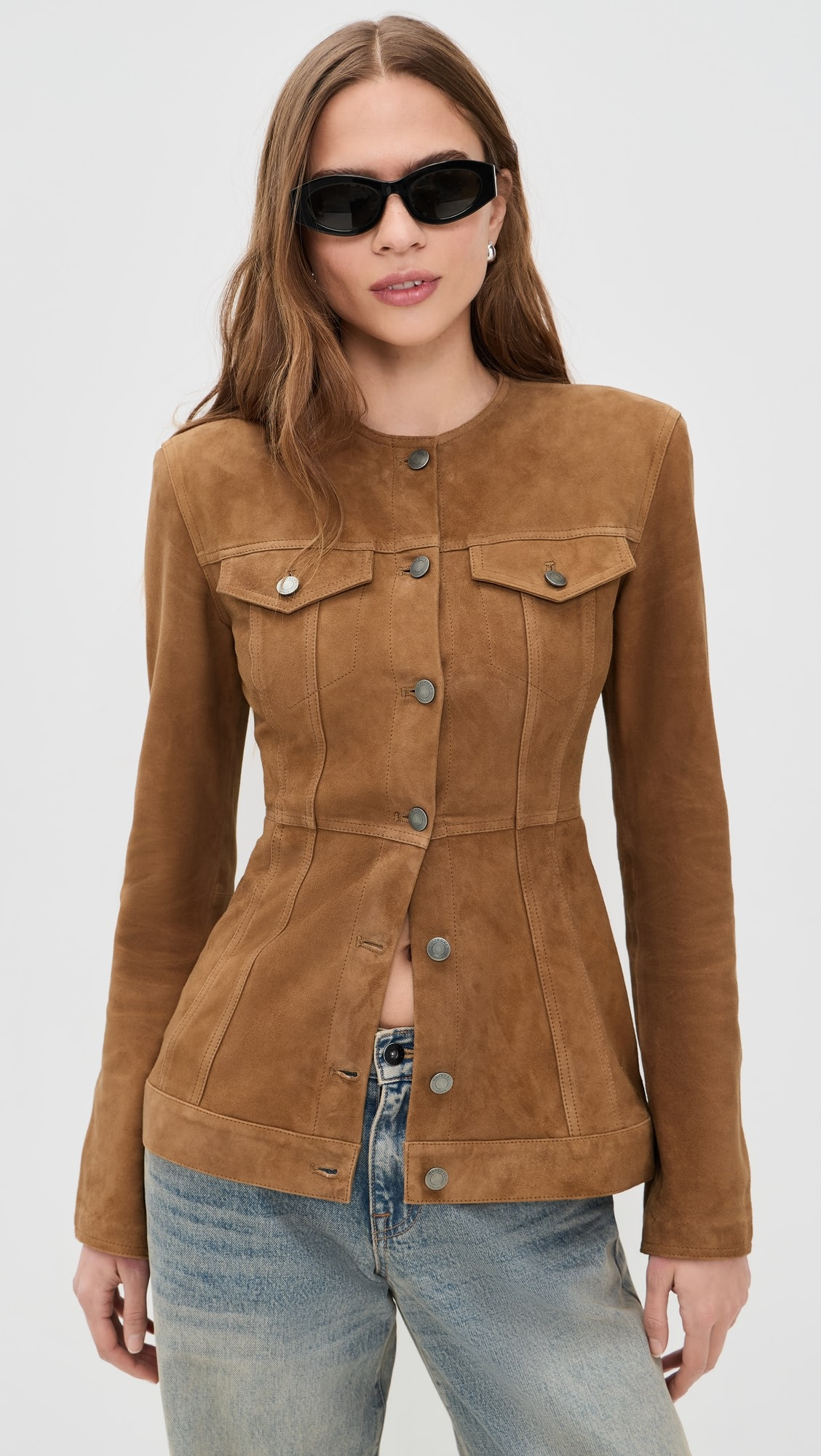 Temple Suede Jacket | Shopbop