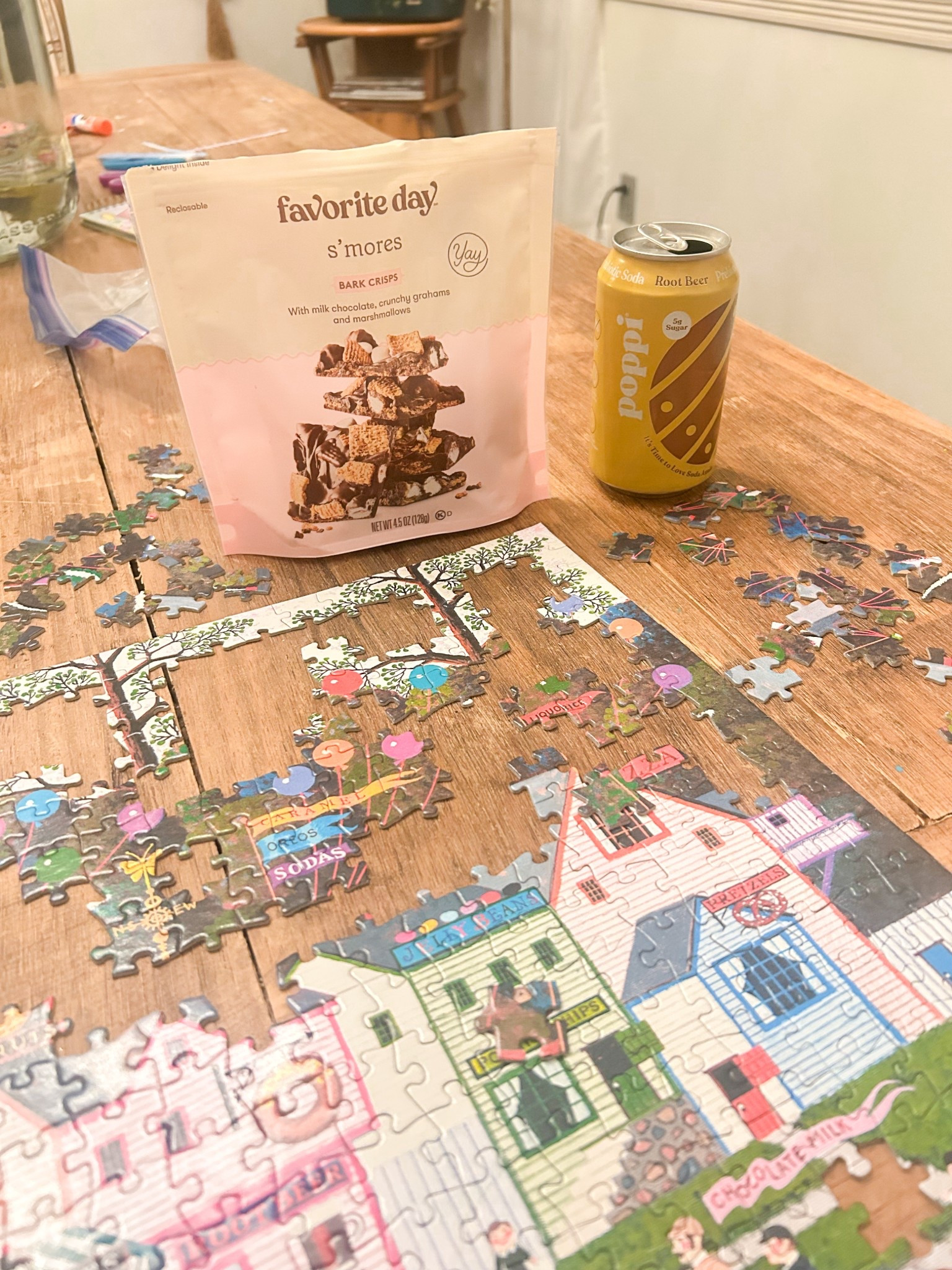 Rainy Saturday fun. This is my favorite s’mores mix #puzzles

#LTKFindsUnder50 #LTKFamily #LTKSeasonal