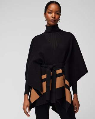 Striped Ruana | White House Black Market