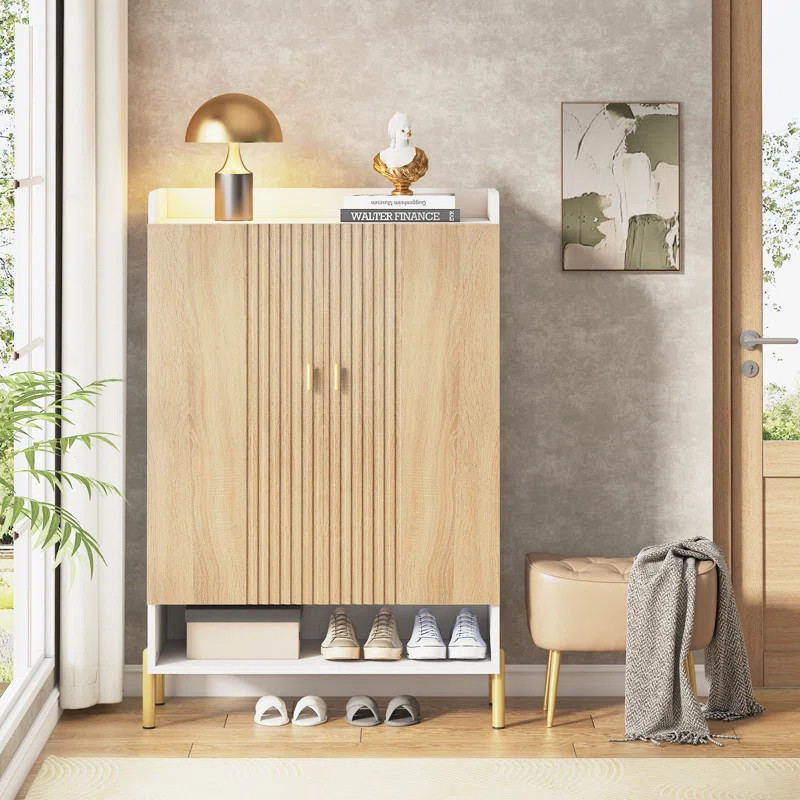 18 Pair Shoe Storage Cabinet | Wayfair North America