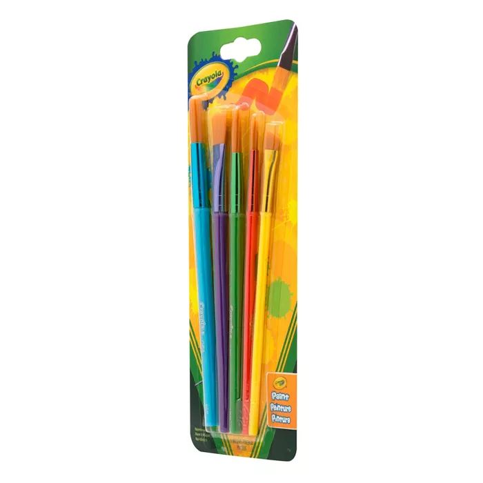 Crayola 5ct Paint Brush Variety Pack | Target