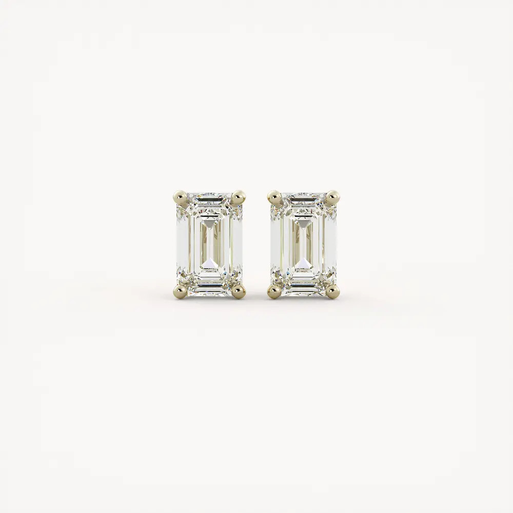Emerald Studs | Olive Ave Jewelry