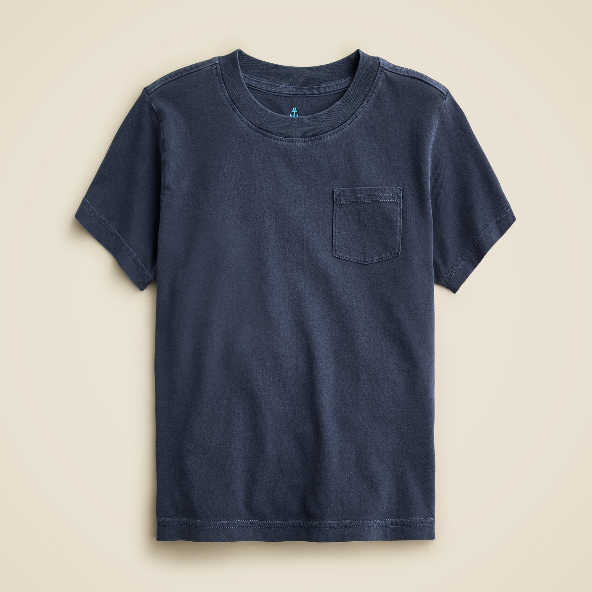 Kids' new garment-dyed pocket T-shirt | J. Crew US