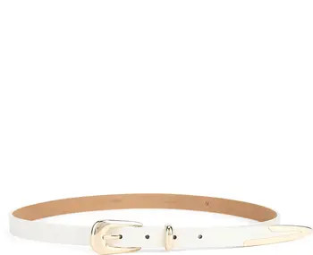 Liquid Metal Western Buckle Belt | Nordstrom