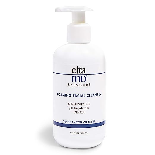 Amazon.com: EltaMD Foaming Facial Cleanser, Gentle for Sensitive and Acne Prone Skin , Oil-free, ... | Amazon (US)
