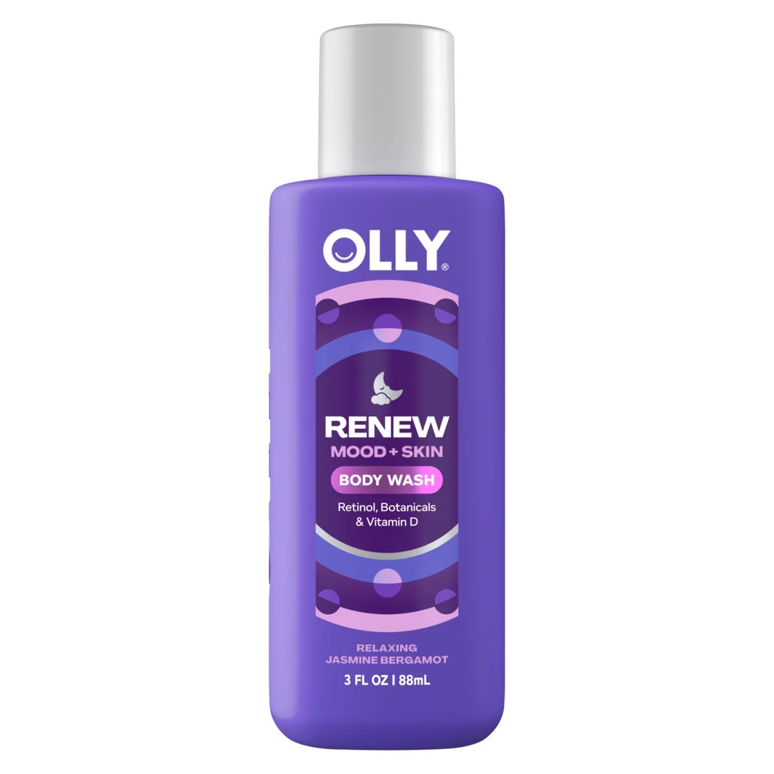 OLLY Body Wash Calm with Hyaluronic Acid, 3 fl oz | Walmart (US)