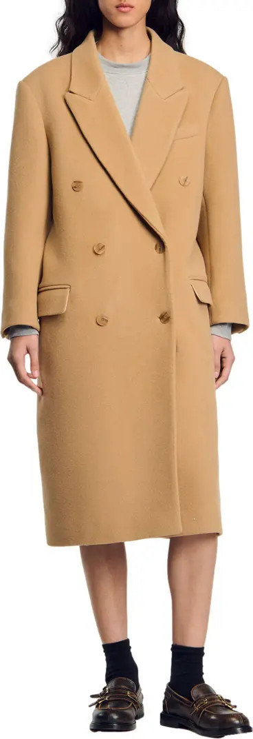 Long wool-blend coat | Nordstrom