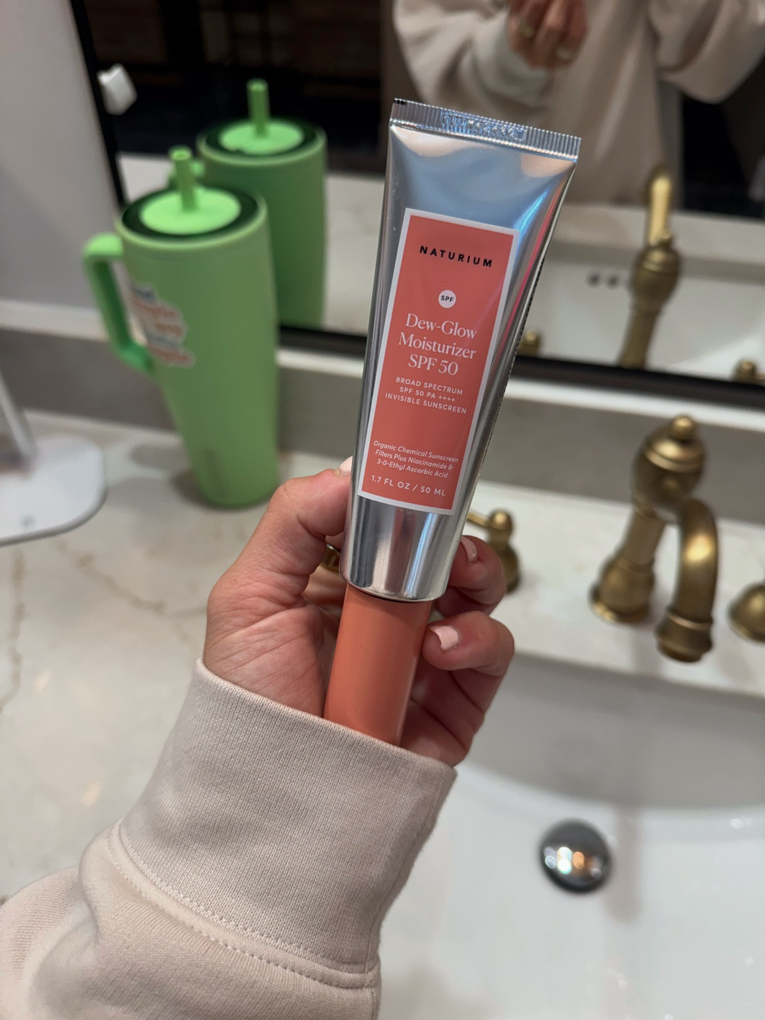 Current fave sunscreen 🤎 spf 50 & SO GLOWY! Loving a few more of the products from this brand Naturium! My Target had lots but it’s sold a few other spots too! ☺️☀️✨

Skincare faces / beauty faves / glowy skin / makeup / target / Holley Gabrielle / Ulta  / Amazon

#LTKSeasonal #LTKBeauty #LTKFindsUnder100