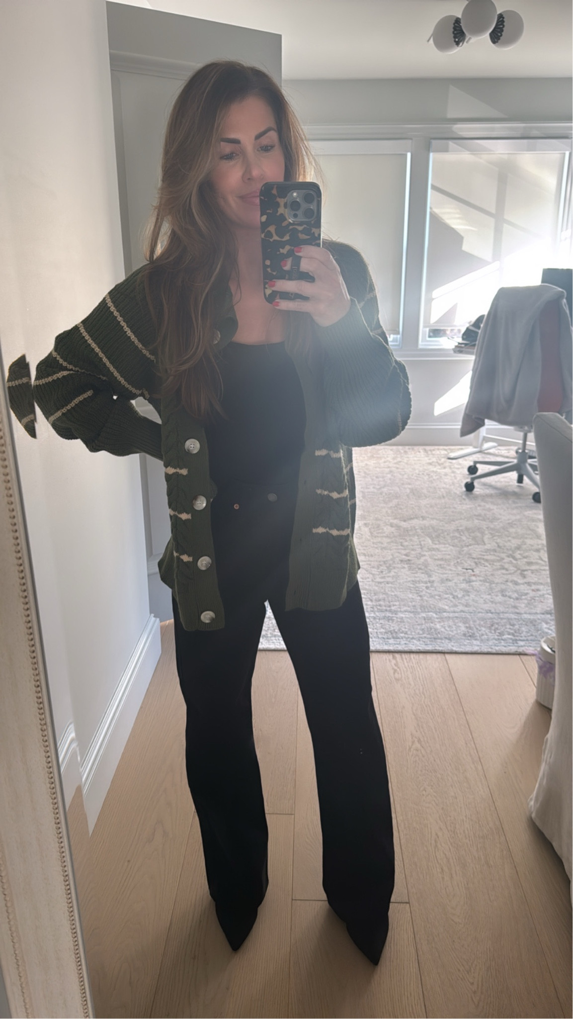 This Amazon cardigan sweater looks and feels SOOO expensive! Amazon, Amazon fashion, winter outfit, sweater, mom outfit.

#LTKStyleTip #LTKShoeCrush #LTKFindsUnder50