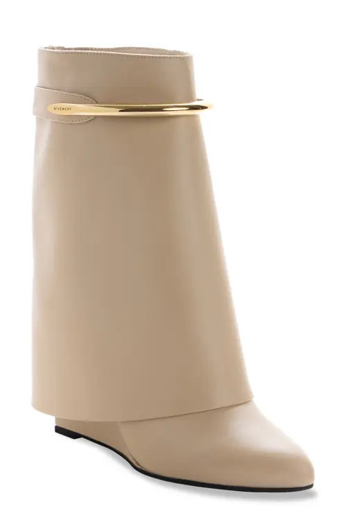 Givenchy Shark Pinch Ankle Boot in Beige at Nordstrom, Size 9Us | Nordstrom