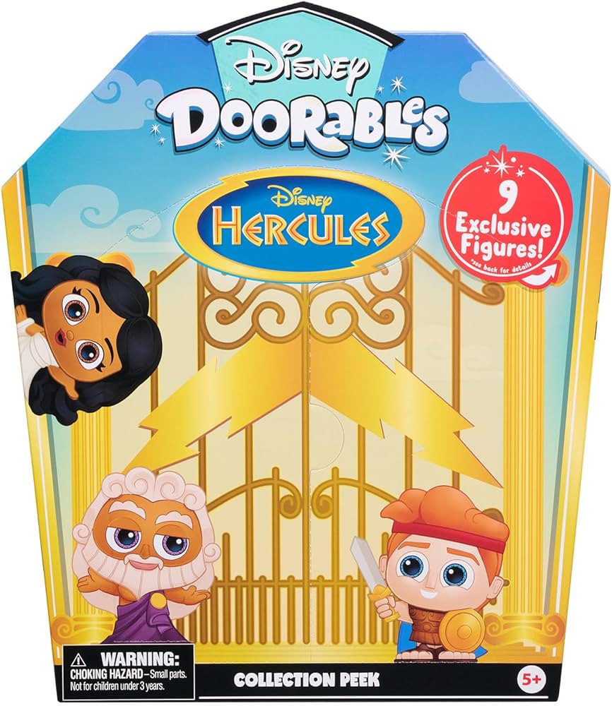 Disney Doorables Hercules Collector Pack, Collectible Blind Bag Figures, Officially Licensed Kids... | Amazon (US)