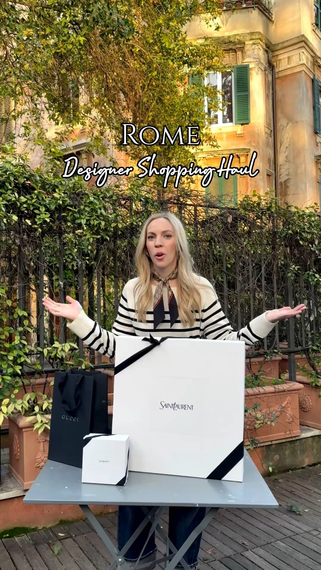 Designer shopping haul and unboxing from Rome!

#LTKstorytime #LTKvlog #LTKdayinmylife