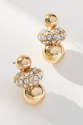 Mixed Crystal Drop Earrings | Anthropologie (US)