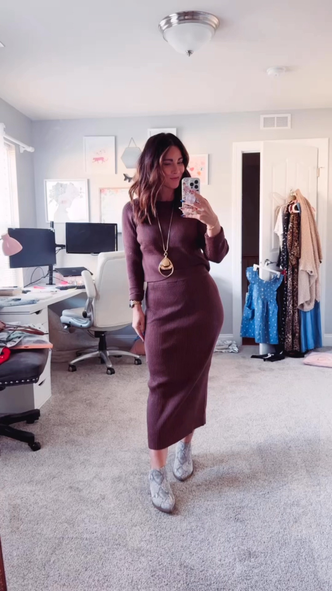 Sweater skirt set - thick, ribbed, soft, and true to size!

Date night, brunch, going out outside, set, Amazon set 

#LTKFindsUnder100 #LTKSeasonal #LTKStyleTip