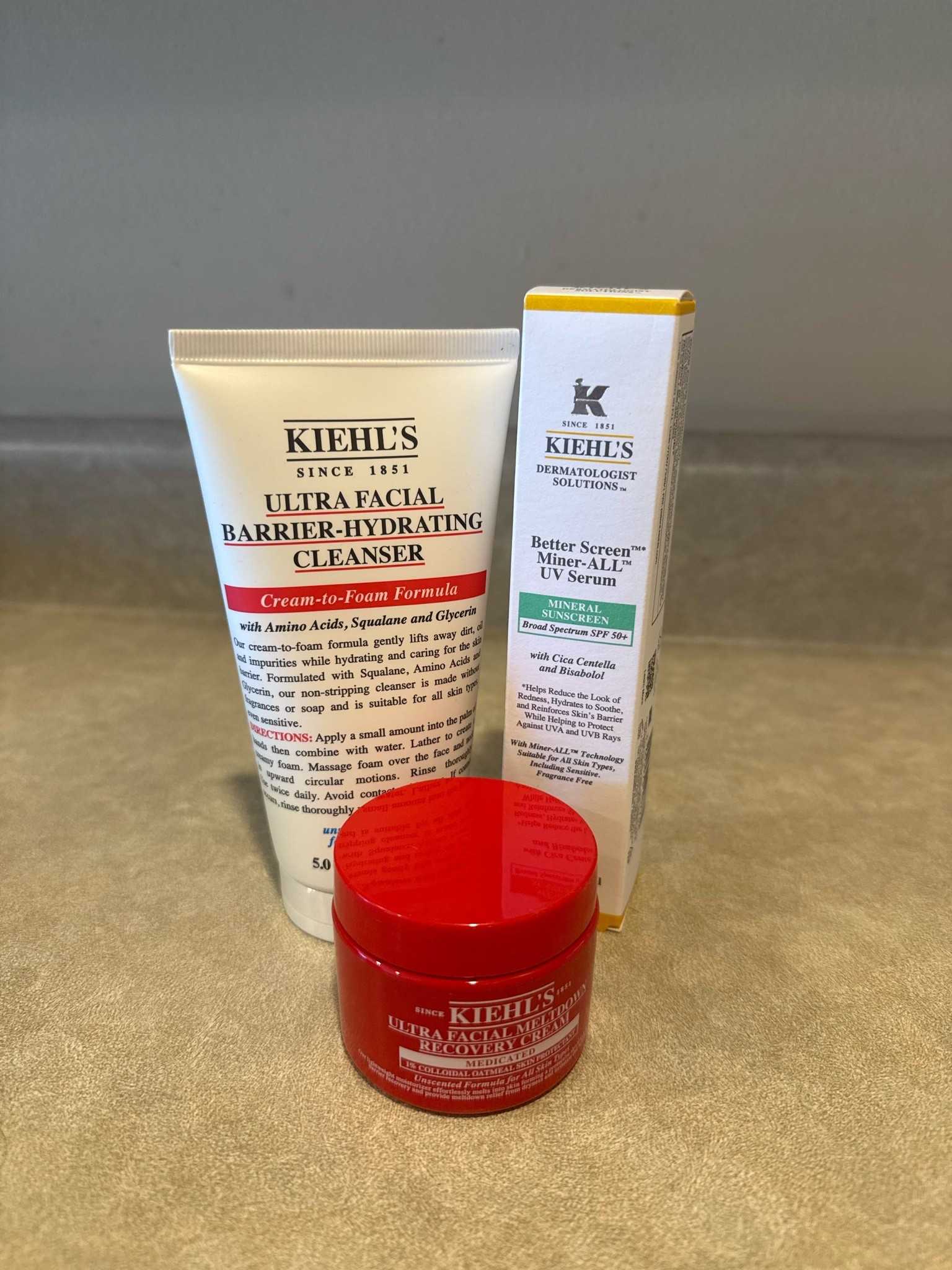 Was gifted some new goodies from Kiehls! So excited to try these out!


Kiehls
Skin care
Self care

#LTKselfcare #LTKgrwm #LTKmorningroutine