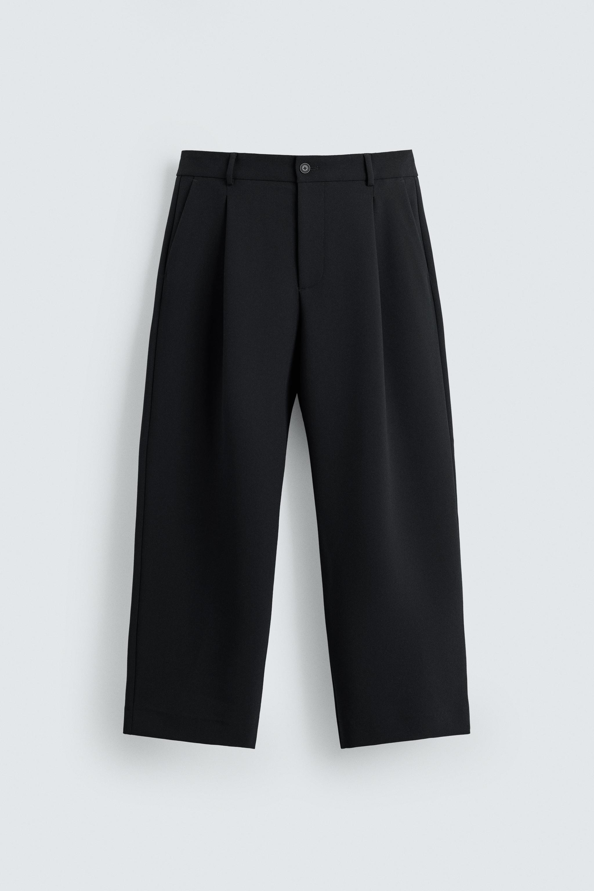 PLEATED RELAXED FIT PANTS | Zara US