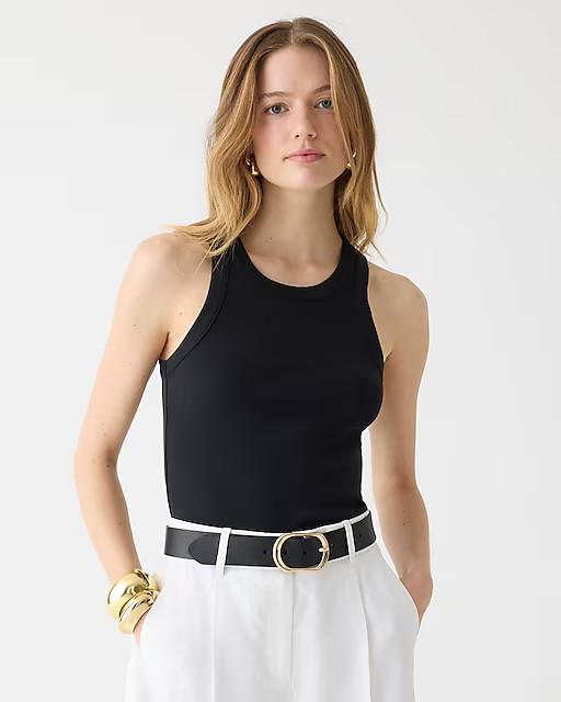 Perfect-fit high-neck tank | J. Crew US